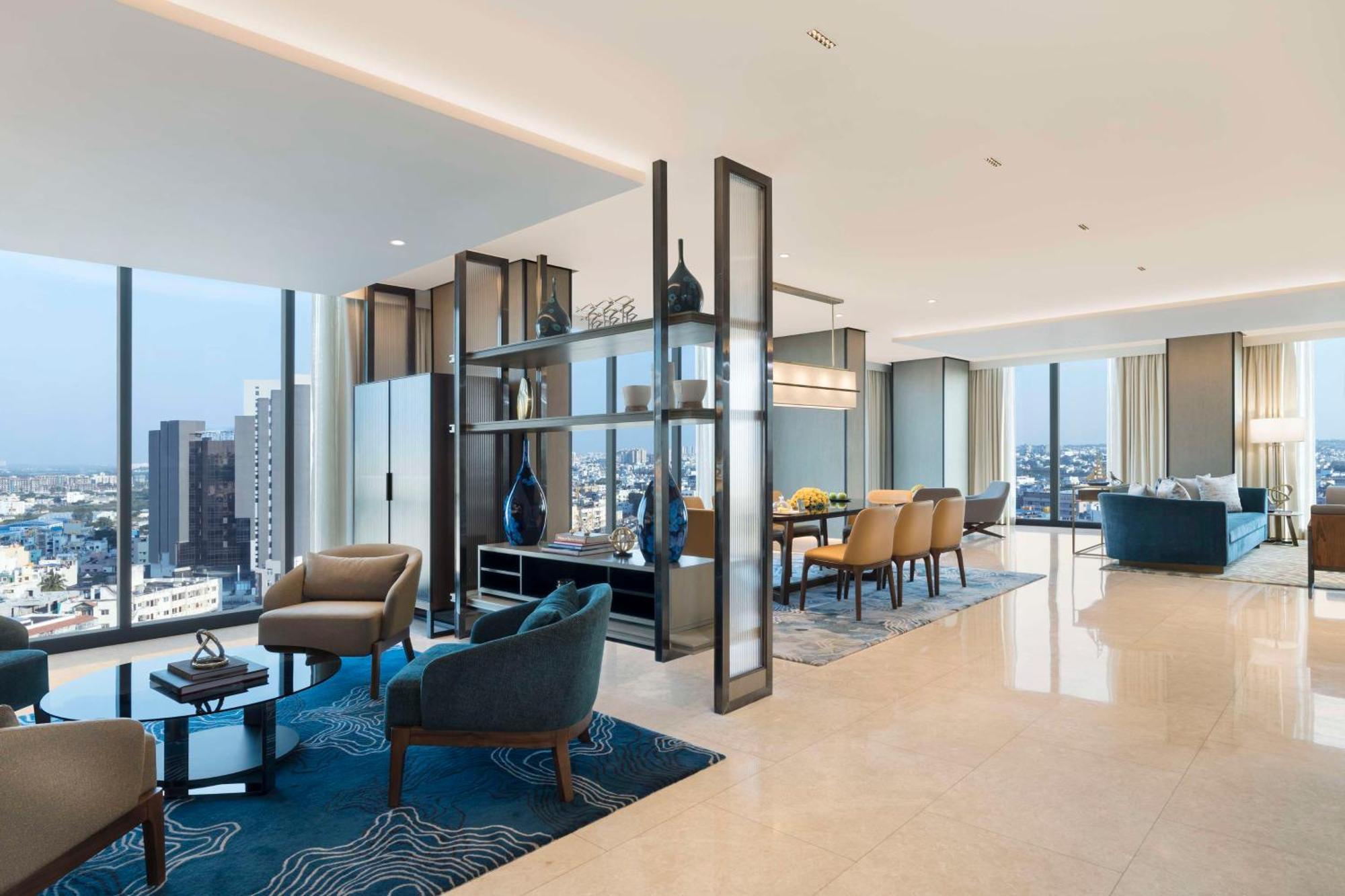 Hilton Bengaluru Embassy Manyata Business Park Otel Dış mekan fotoğraf